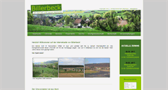 Desktop Screenshot of billerbeck-online.com